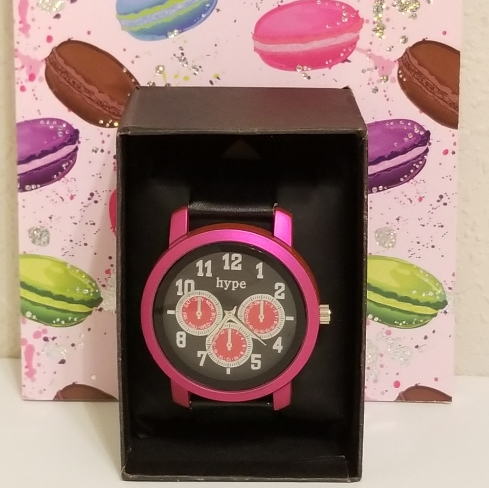 Neon Pink Fashion Watch new